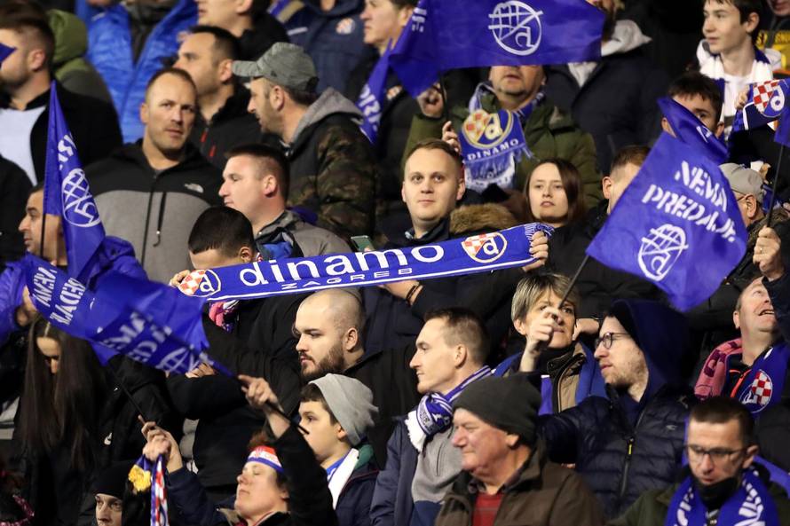 Atmosfera na stadionu tijekom utakmice Dinama i Seville