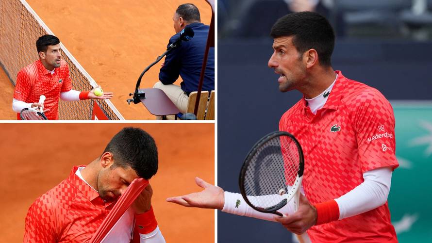 VIDEO Đoković urlao na Gorana pa izletio iz Rima. Ivanišević: Boli te ku*ac, makni se od lopte