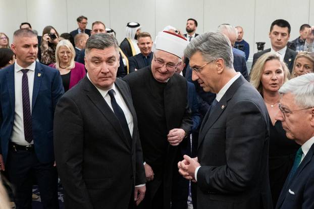 Zagreb: Zoran Milanović i Andrej Plenković na obilježavanju 110. obljetnice priznanja ravnopravnosti islama