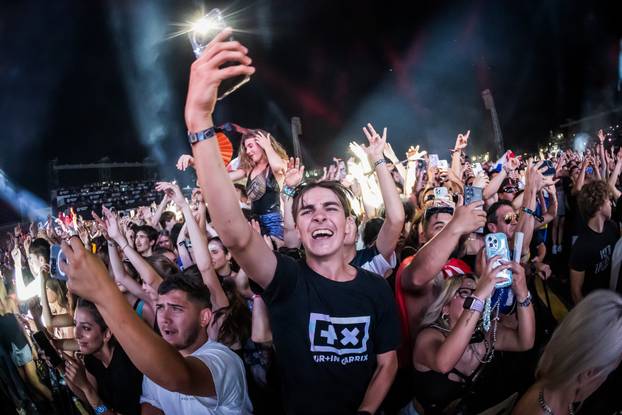 Split - Treca Vecer Ultra Festivala. DJ  Martin Garrix