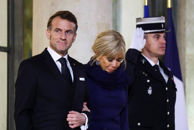 Croatia's Prime Minister Andrej Plenkovic visits Paris