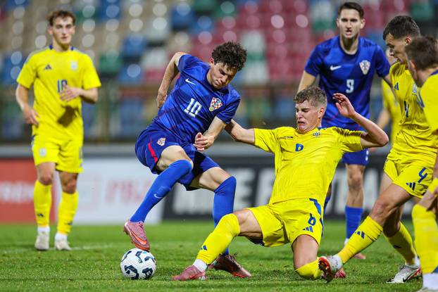 Velika Gorica: Kvalifikacijska utakmica za odlazak na U-21 Europsko prvenstvo, Hrvatska - Ukrajina