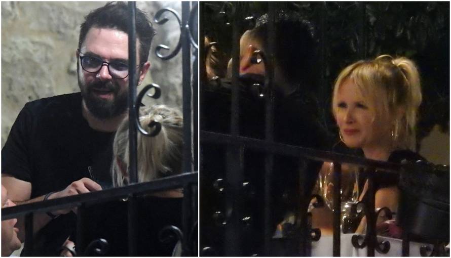 Romantična večera: Danijela i Grašo uživali su u Dubrovniku