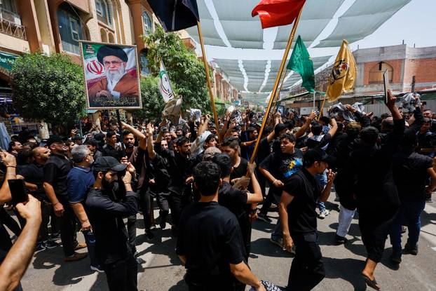 Funeral of Iran's late Supreme Leader Ayatollah Ali Khamenei
