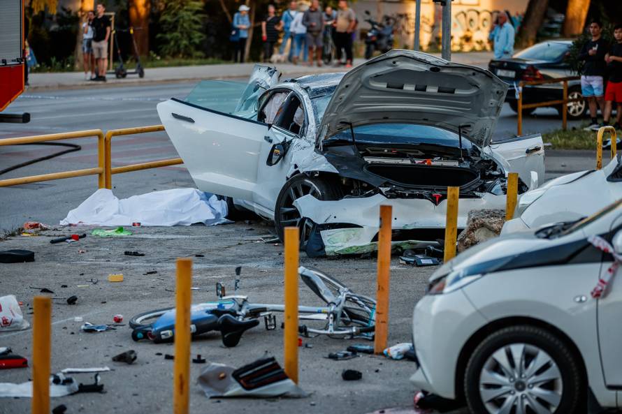 Split: Autom sletio s kolnika i usmrtio pješakinju