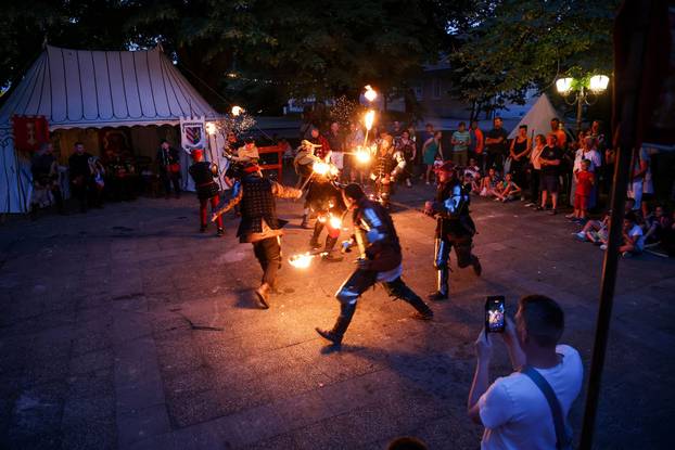 Donja Stubica: Borbe vatrom na Tahijevom viteškom turniru