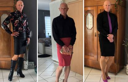 'Obožavam suknje i štikle, a kći i žena me savjetuju oko mode'