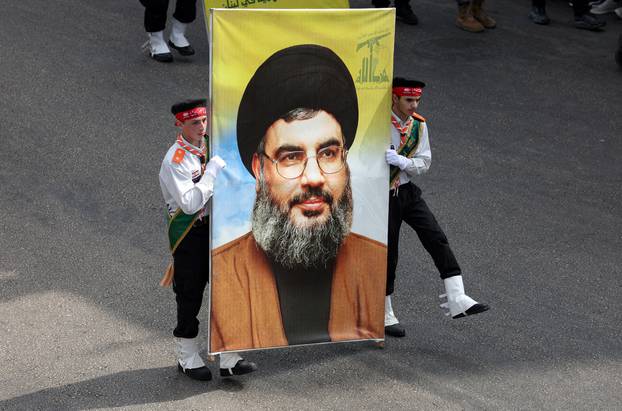 Lebanon's Hezbollah supporters mark Ashura in Beirut's southern suburbs