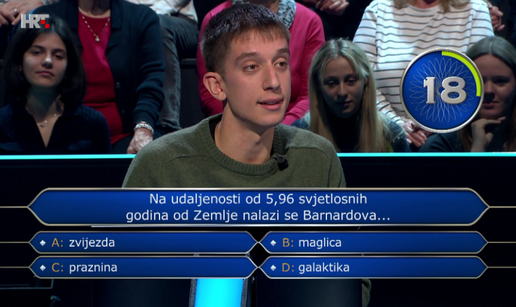 Maturant &Dstrok;uro o kojem pri&ccaron;a cijela Hrvatska: Evo &scaron;to nam je rekao o nastupu na Milijuna&scaron;u