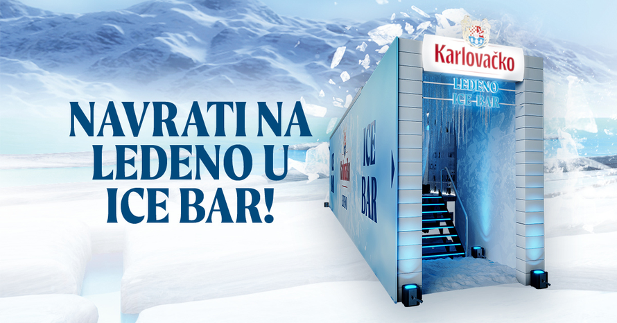 Posjeti Karlovačko Ice bar i ledeno se zabavi!