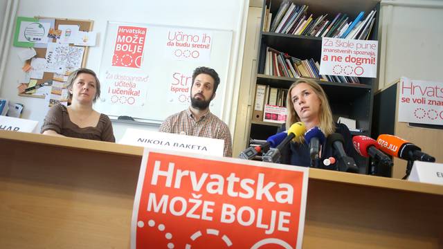 'Hrvatska može bolje' zatražila je smjenu ministra  obrazovanja