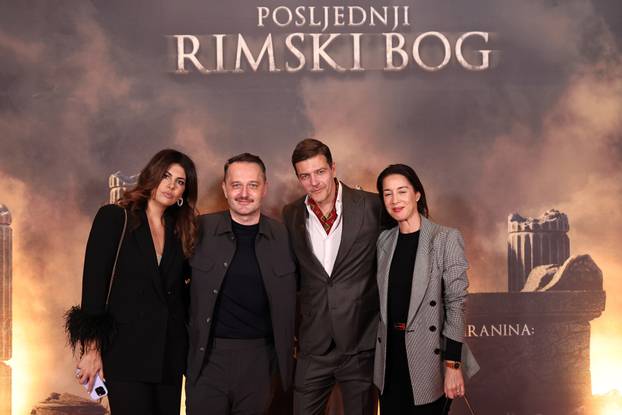 Zagreb: Premijera filma "Posljednji rimski bog" Domagoja Burića