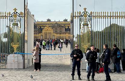 Opet evakuiran Versailles. To je 7. zatvaranje dvorca u osam dana zbog 'sigurnosne prijetnje'