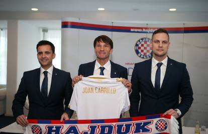 Carrillo preuzeo Hajduk: Došao sam u najbolji klub u Hrvatskoj
