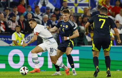 Škotska - Švicarska 1-1: Tvrda utakmica u Kölnu, Shaqiri zabio nakon greške, ozljeda Tierneyja