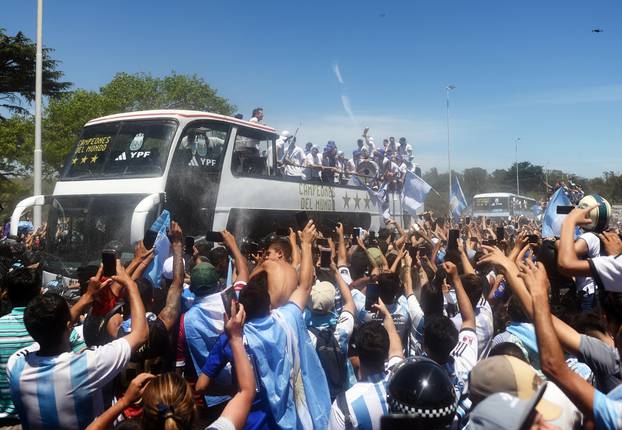 FIFA World Cup Qatar 2022 - Argentina Victory Parade after winning the World Cup