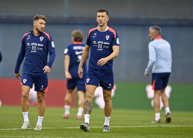 Zagreb: Hrvatski nogometni reprezetativci odradili trening