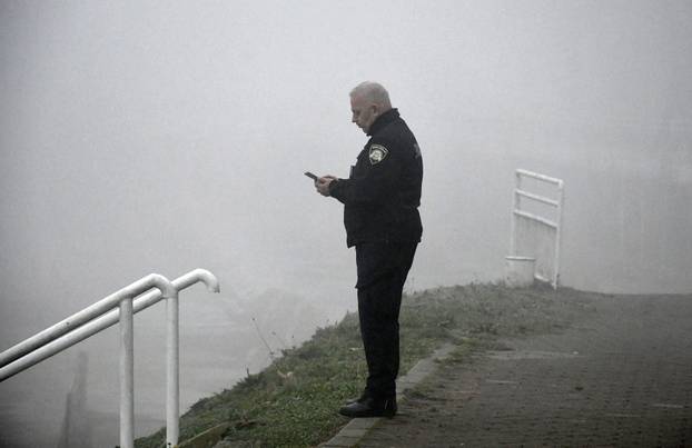 MJESTO UŽASA Ovdje se čamac prevrnuo u Slavonskom Brodu. Najmanje dva migranta mrtva