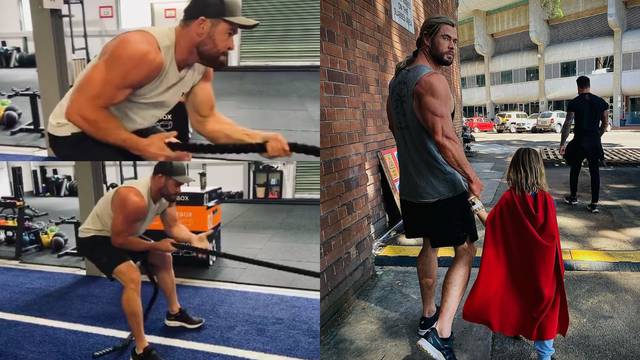 Nabildani mišići 'Thorove' ruke oduševili su obožavateljice, ali noge nisu: 'Preskačeš li vježbe?'