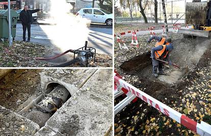 Zapad Zagreba bez grijanja i tople vode do kasno navečer! Vrelovod pukao na dva mjesta