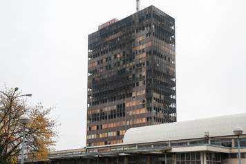 Zagreb: Vjesnikov neboder dva dana nakon požara, policijska istraga u tijeku