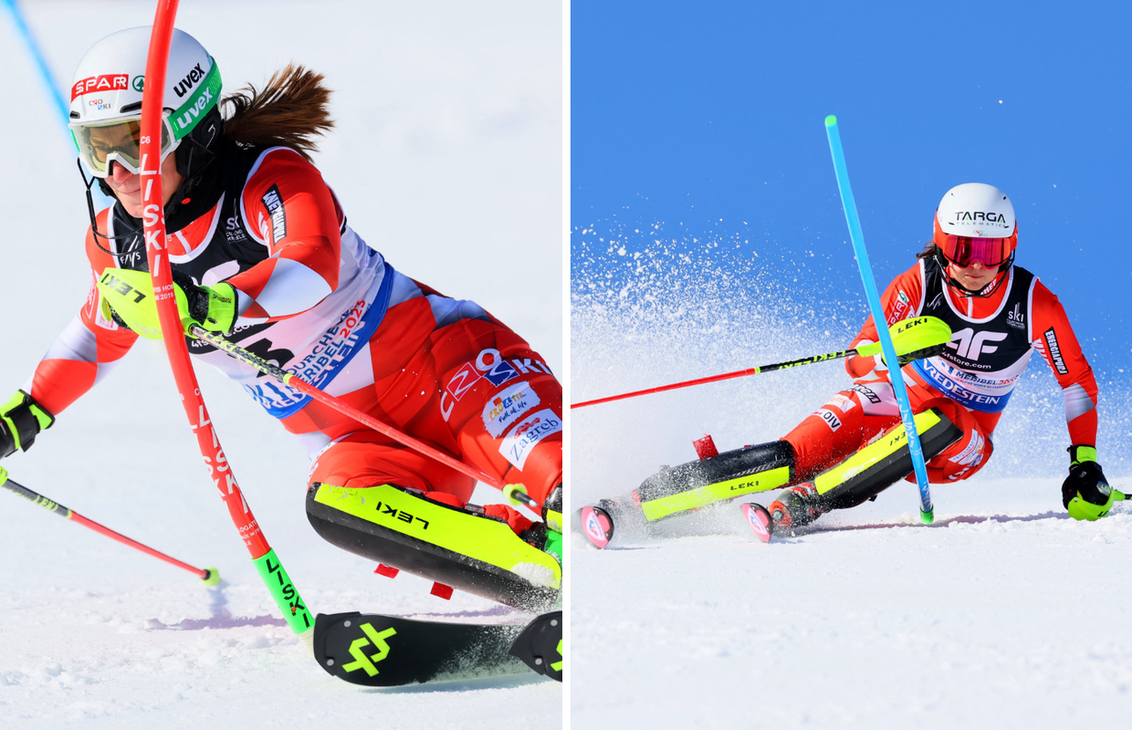 Zrinka sedma, Leona 12. uoči  druge vožnje: Shiffrin u vodstvu