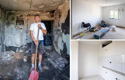 Obnovili im stan u mjesec dana: 'Požar nam je uništio sve snove, a divni ljudi odmah su pomogli'