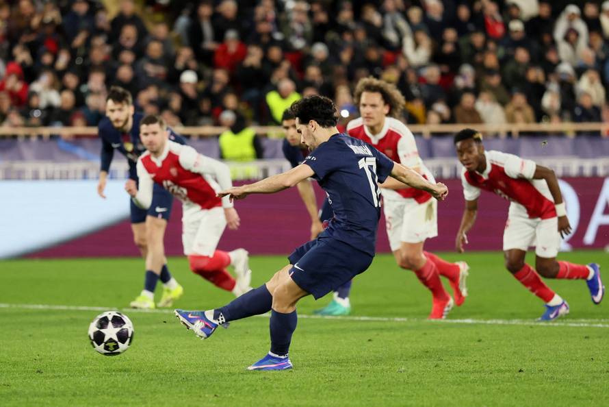 UEFA Champions League - Play Off - First Leg - AS Monaco v Paris St Germain