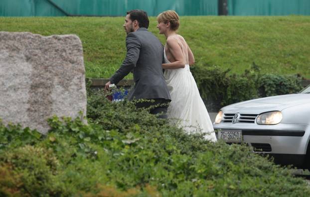 ARHIVA - 2014. Zagreb: Vjenčanje Amara Bukvića i Alme Vukičević