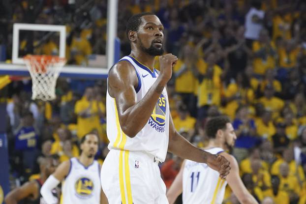 NBA: Playoffs-Houston Rockets at Golden State Warriors