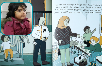 'Ova slikovnica posvećena je Madini (5), djevojčici koja je poginula blizu hrvatske granice'