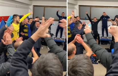 Bjelica najglasniji na Poljudu: Pogledajte ludnicu iz svlačionice nakon pobjede protiv Hajduka
