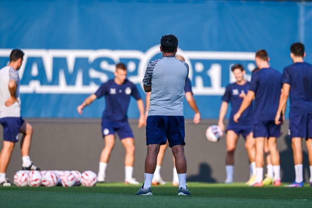 Zagreb: Trening igrača Dinama 