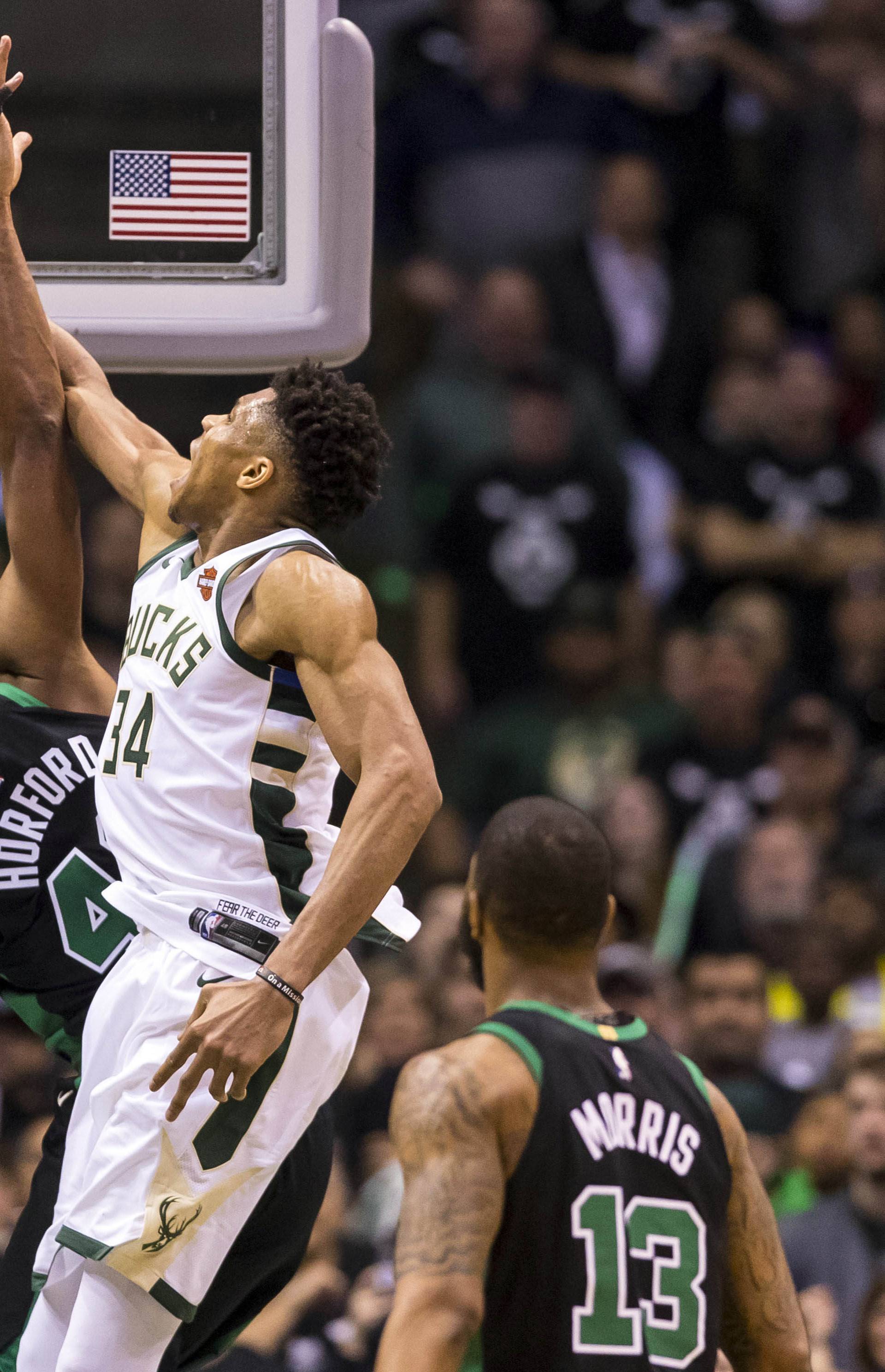 NBA: Playoffs-Boston Celtics at Milwaukee Bucks