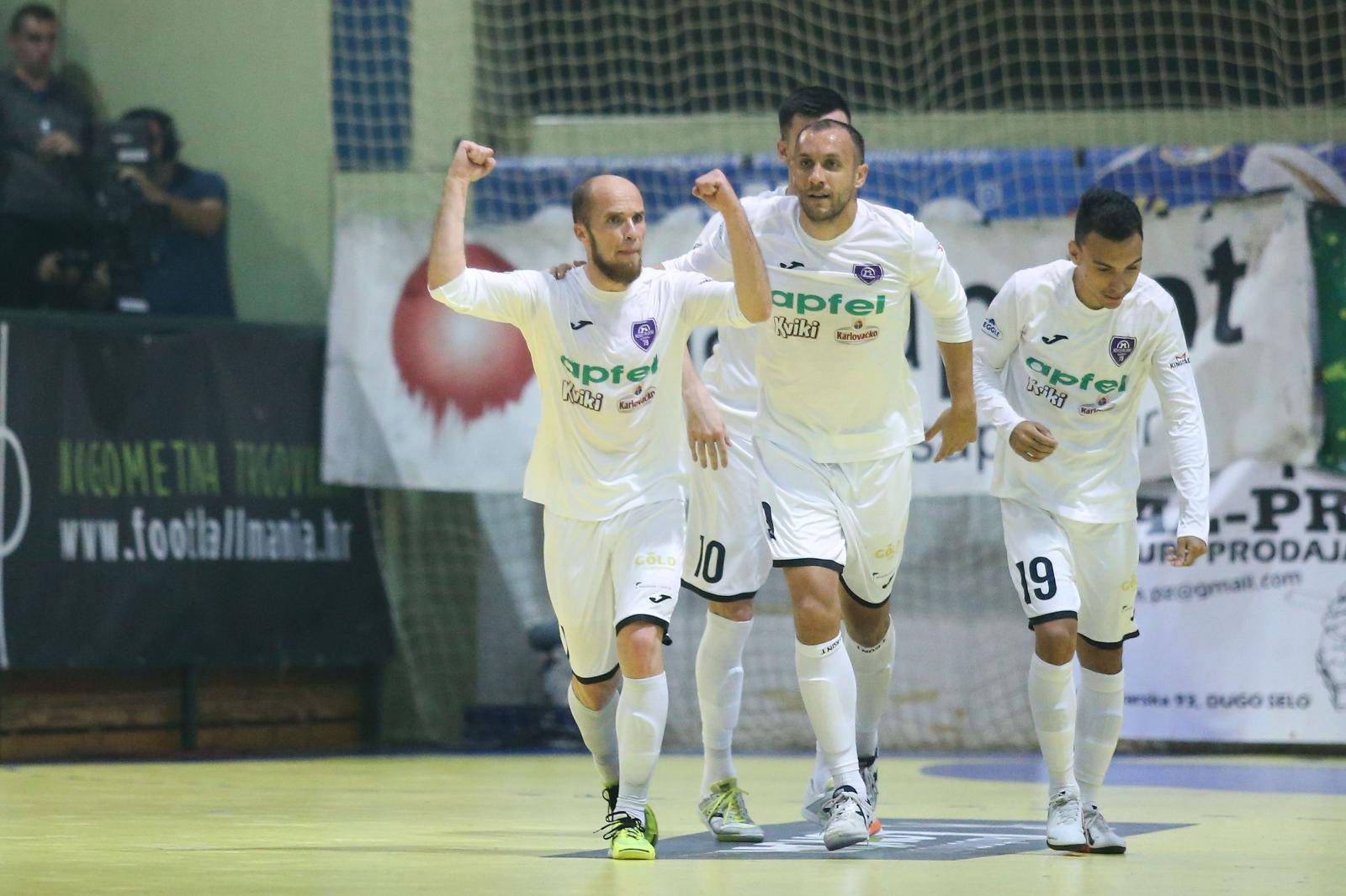 Zagreb: 1.HMNL, MNK Futsal Dinamo - Novo vrijeme