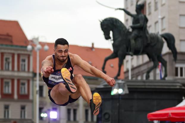 Zagreb: 74. Boris Hanžeković memorijal, skok u dalj, muški