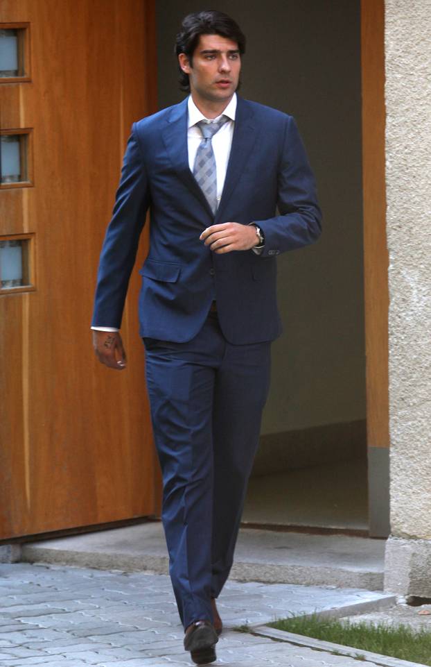 ARHIVA - 2011. Luka i Vanja Modri? vjen?ali se u zagreba?koj crkvi Gospe Lurdske