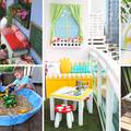 Top 20 ideja kako urediti slatki kutak za mališane - na balkonu