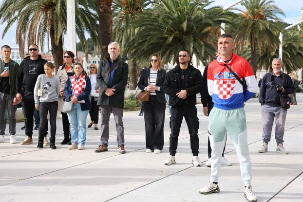 Split: Prosvjed protiv stranih radnika