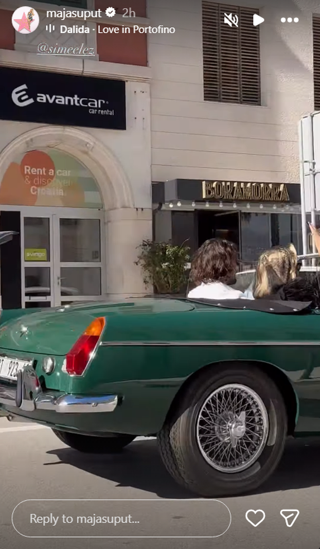 Šime i Maja kao Bond i njegova djevojka: 'Ukrali smo auto...'