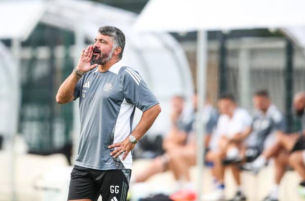 Radomlje: Pripremna nogometna utakmica između Kalcer Radomlje i HNK Hajduk