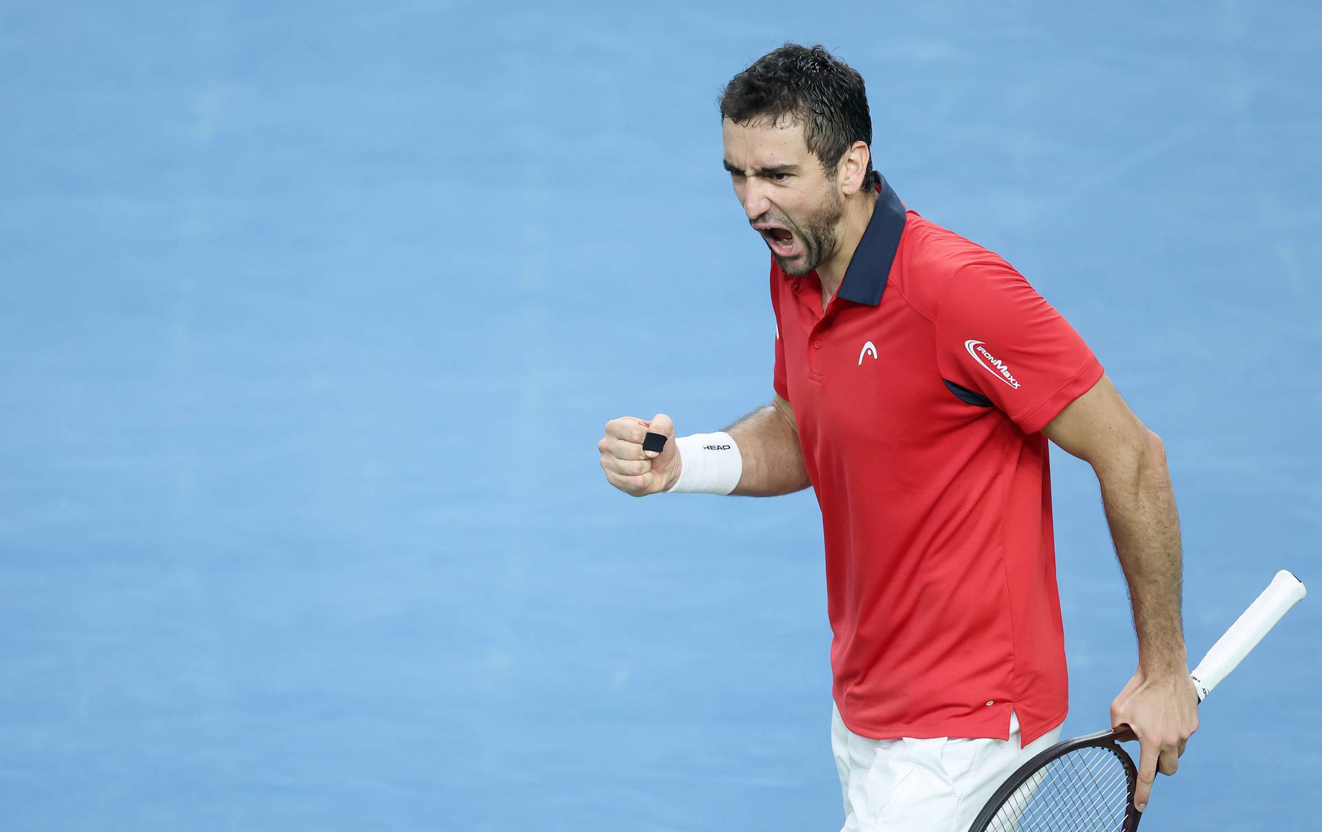 Varaždin: Davis Cup, meč Marin Čilić - Zizou Bergs