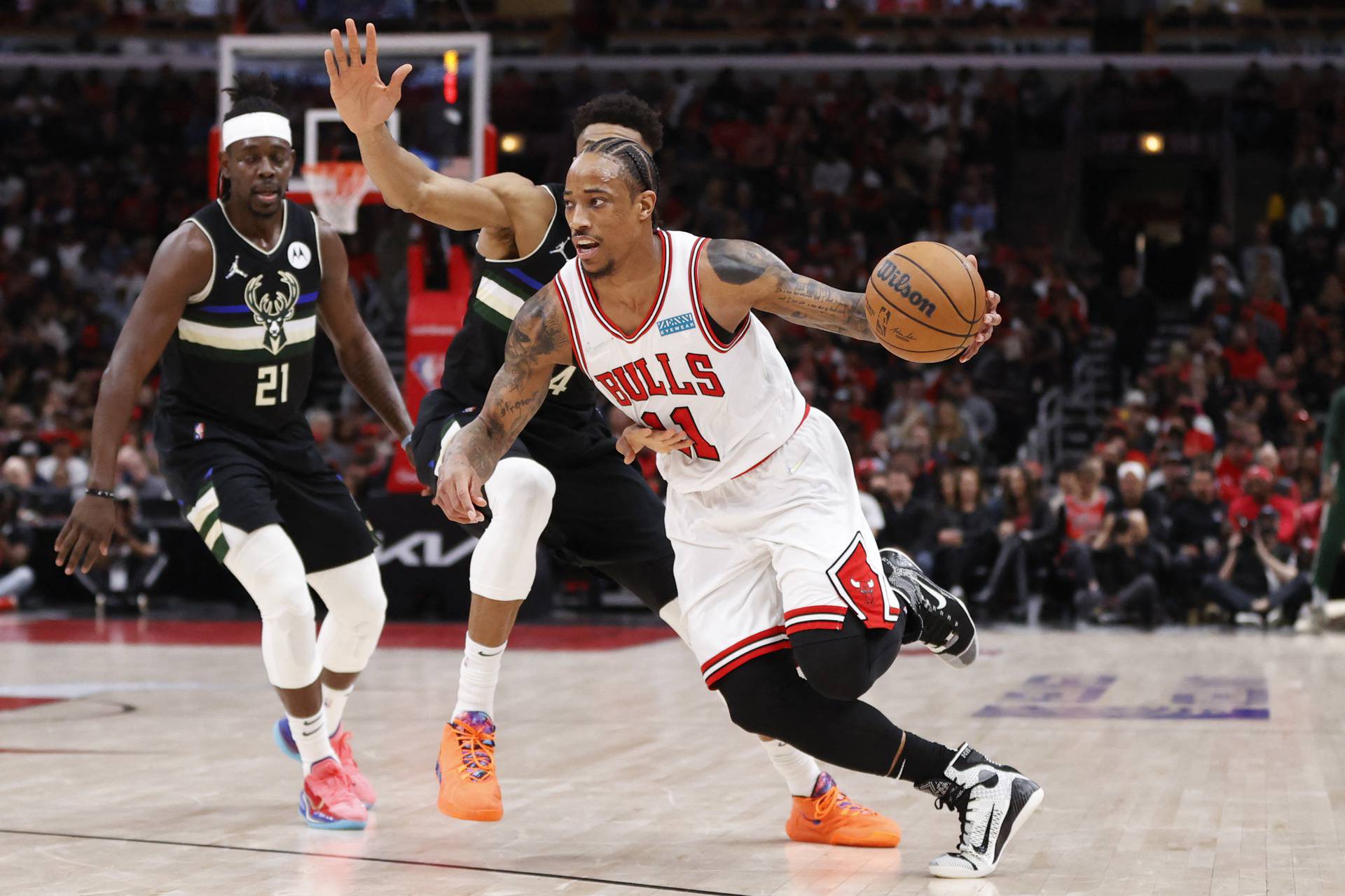 NBA: Playoffs-Milwaukee Bucks at Chicago Bulls