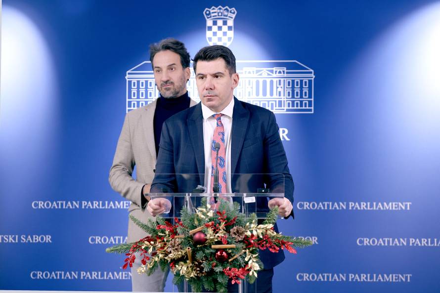 Zagreb: Nikola Grmoja i Marin Miletić o aktualnim temama