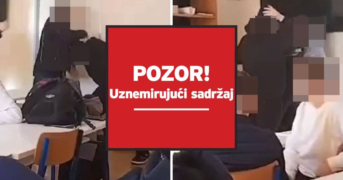 Teacher arrested for fighting with students at a Zagreb school
