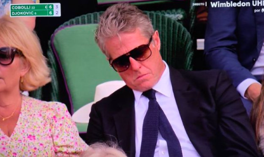 Hugh Grant zadrijemao je na Wimbledonu i postao hit: 'Ovo je najskuplje drijemanje ikad!'