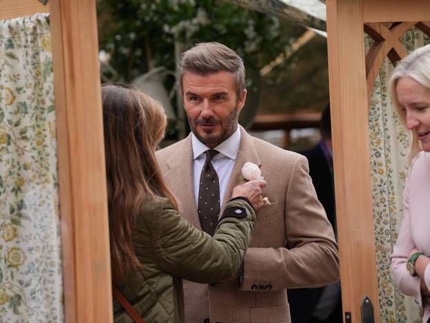 Britian's King Charles and Queen Camilla visit the RHS Chelsea Flower Show