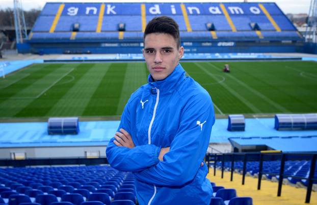 Zagreb: Josip Brekalo, mladi nogometaš GNK Dinamo