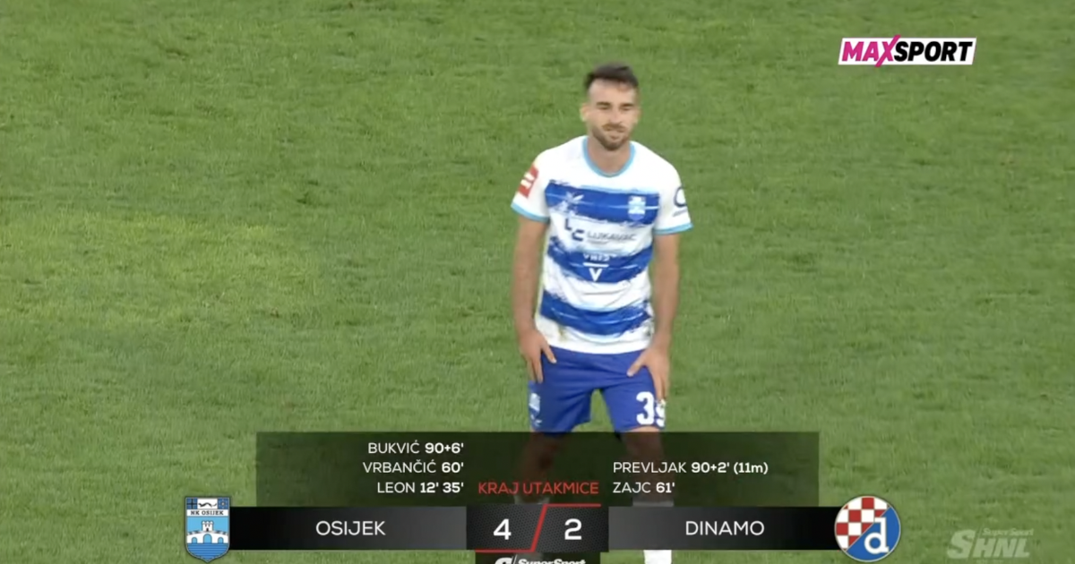 VIDEO Osječka rapsodija na Opusu: Ovako su razbili Dinamo