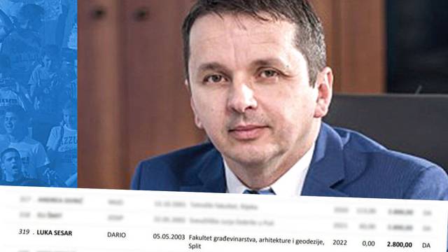 Sramota! Tata mu je HDZ-ovac i ministar u BiH, a on u Hrvatskoj prima stipendiju za siromašne!